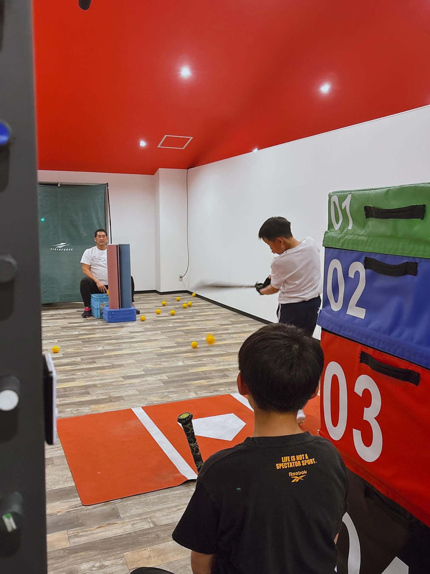 本日は野球塾のグループレッスン！
