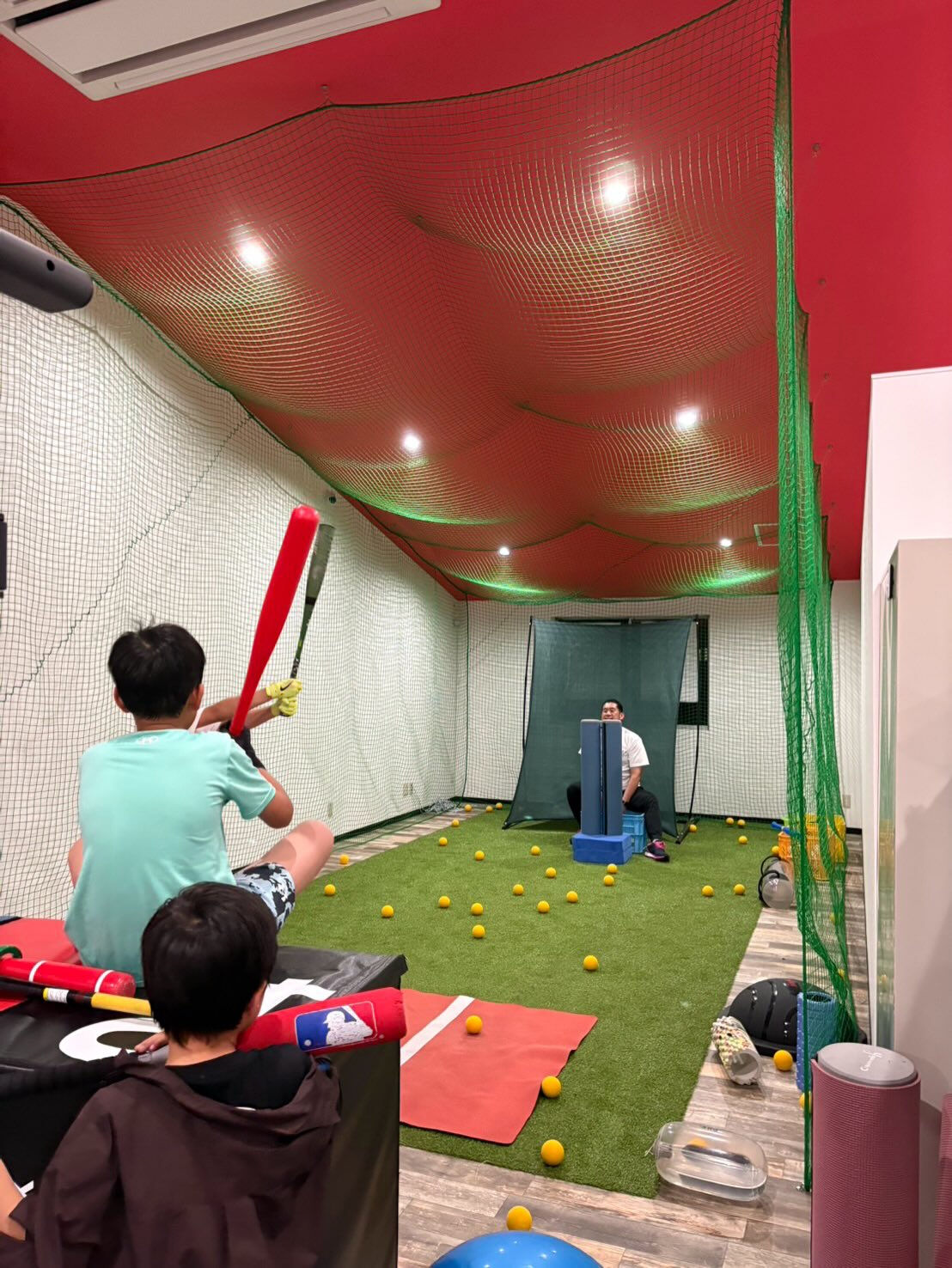 今日の野球塾のグループレッスンありがとうございました😊
