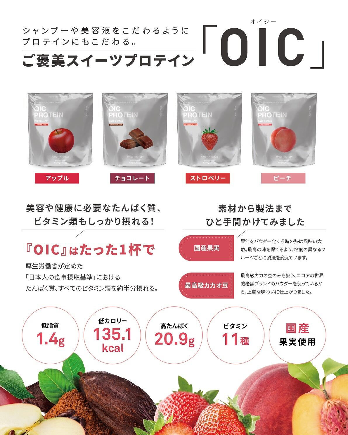 【プロテイン・サプリメントの取り扱いについて】